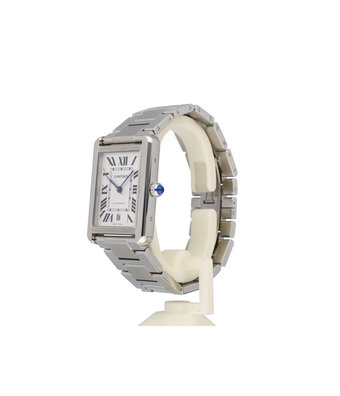 Cartier Tank Solo XL - 2012 box + papers | XL steel silver | ref. 3515