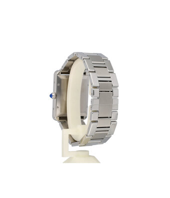 Cartier Tank Solo XL - 2012 box + papers | XL steel silver | ref. 3515