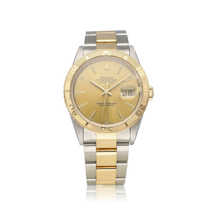 Datejust Turn-o-graph - 1998 + papers | steel - yellow gold champagne Oyster