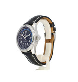 Breitling Navitimer Automatic Unitime 41 - box + papers | steel black alligator