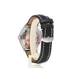 Breitling Navitimer Automatic Unitime 41 - box + papers | steel black alligator