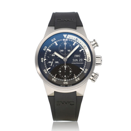 Aquatimer Chronograph Automatic 41 steel black rubber