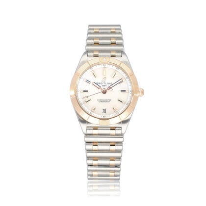 Chronomat  32 steel rose gold MOP 2026 box + papeps