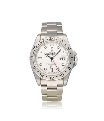 Rolex Explorer II  40 NEW ROLEX SERVICE - T-serial - 1996 | steel white Polar Oyster