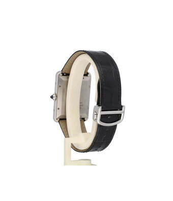Cartier Tank Must XL steel silver 2024 box + papers