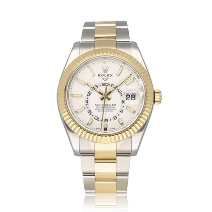 Sky-Dweller  42 - 2020 box + papers | steel / yellow gold white Oyster