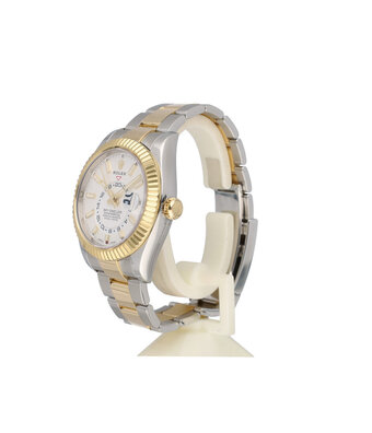 Rolex Sky-Dweller  42 - 2020 box + papers | steel / yellow gold white Oyster