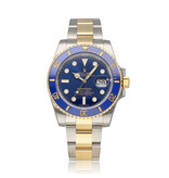 Rolex Submariner Date 40 2018 box + papers | steel - yellow gold blue - bluesy - sunburst cerami