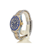 Rolex Submariner Date 40 2018 box + papers | steel - yellow gold blue - bluesy - sunburst cerami