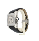 Cartier Santos de Cartier   XL steel 2009 B+P | NEW CARTIER SERVICE INCL. STRAP