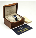 Breitling Galactic Cockpit 32 NEW BREITLING SERVICE | steel black diamond + box
