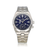 Vacheron Constantin Overseas Dual Time 41 NEW VC SERVICE - 2022 + papers | steel blue