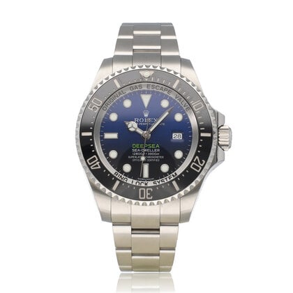Sea-Dweller Deepsea  44 2017 B+P | steel blue - d-blue - Cameron Oyster
