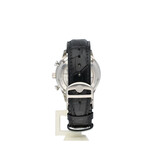 IWC Portugieser Chronograph 41 NEW IWC STRAP - 2023 B+P | steel silver black alligator leather