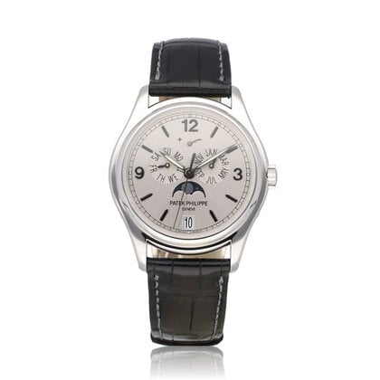 Complications Annual Calendar Advanced Research  - 2006 box + papers | white gold silver l