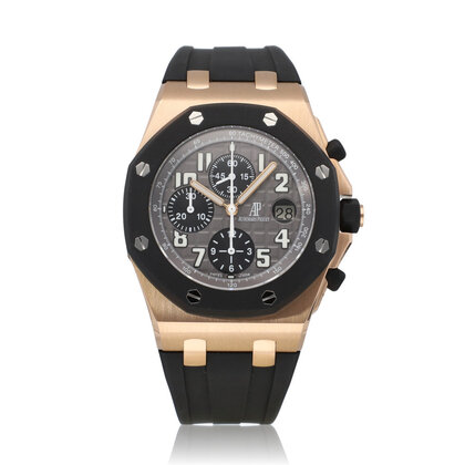 Royal Oak Offshore   NEW AP SERVICE OF € 6.679,- - 2007 B+P | rose gold rubber