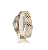 Rolex Datejust 41 NEW ROLEX SERVICE - 2020 B+P | steel - yellow gold black domed Jubilee