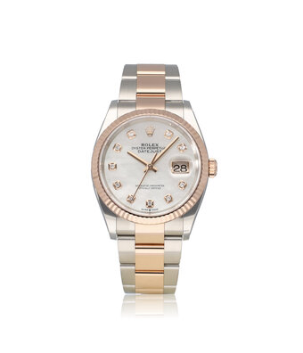 Rolex Datejust 36 MOP - 2022 B+P | steel - rose gold pearl diamond Oyster