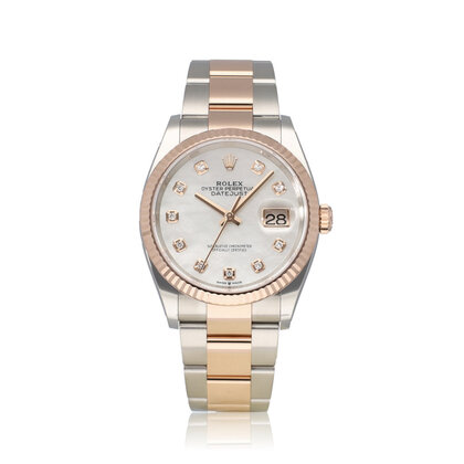 Datejust 36 MOP - 2022 B+P | steel - rose gold pearl diamond Oyster