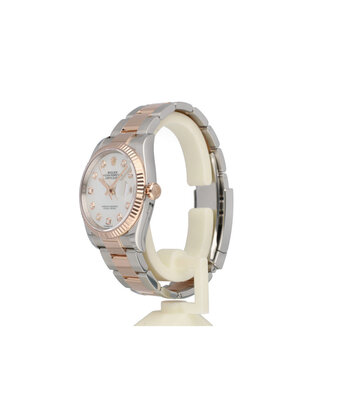 Rolex Datejust 36 MOP - 2022 B+P | steel - rose gold pearl diamond Oyster