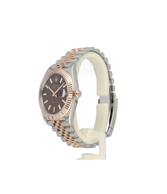 Rolex Datejust 41 2023 box + papers | steel - rose gold choco Jubilee