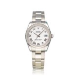 Rolex Datejust 31 NEW ROLEX SERVICE - 2013 B+P | steel - white gold white roman Oyster