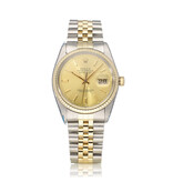 Rolex Datejust 36 NEW ROLEX SERVICE - 1982 + papers | steel gold champagne Jubilee