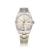 Rolex Date 34 34 NEW ROLEX SERVICE - 1992 | steel silver Oyster Engine Turned Bezel