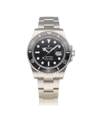 Rolex Submariner Date 41 NEW ROLEX SERVICE - 2023 B+P | steel ceramic - black Oyster