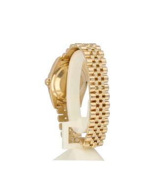 Rolex Datejust  NEW ROLEX SERVICE - 2010 B+P | yellow gold champagne Jubilee