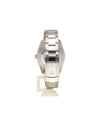 Rolex Datejust 41 NEW ROLEX SERVICE - 2020 B+P | steel - white gold fluted blue Oyster