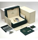Rolex Datejust 41 NEW ROLEX SERVICE - 2020 B+P | steel - white gold fluted blue Oyster