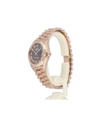Rolex Datejust 31 - 2022 box + papers | rose gold grey - slate roman diamond VI President
