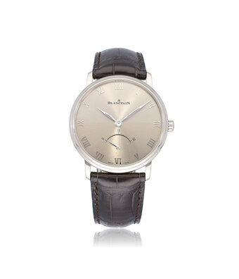 Blancpain Villeret Ultraplate Retrograde 40 steel NEW / UNWORN 2017 box + papers