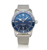 Breitling Superocean Heritage  46 - 2021 box + papers | steel blue