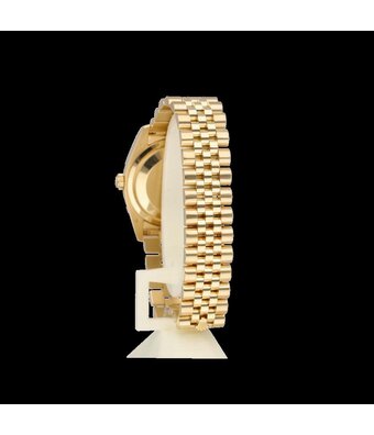 Rolex Datejust  yellwo gold champagne 2010 box + papers