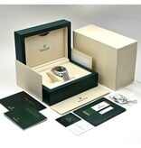 Rolex Datejust 41 steel rhodium - slate - grey fluted Jubilee 2018 box + papers