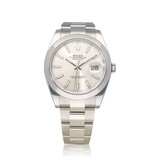 Rolex Datejust 41 - 2026 box + papers | steel silver domed Oyster