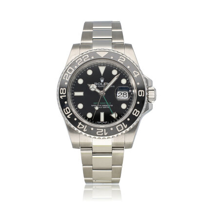 GMT-Master II 40 OPEN DATE - random + papers | steel black ceramic Oyster
