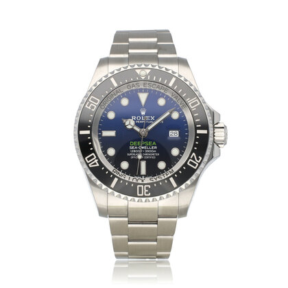 Sea-Dweller Deepsea 44 Cameron 2019 + papers | steel blue D-blue