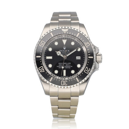 Sea-Dweller Deepsea  44 NEW ROLEX SERVICE - 2017 B+P | steel black Oyster