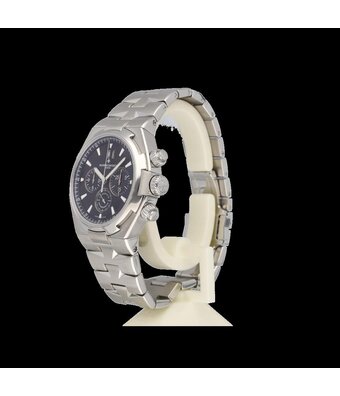 Vacheron Constantin Overseas Chronograph  steel black chronograph box + certificate from the archive