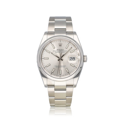 Datejust 36 - 2023 - box + papers | steel silver domed Oyster