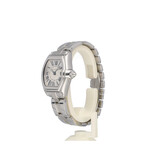 Cartier Roadster  31 - 2003 B+P | date steel silver roman