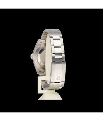 Rolex Datejust 41 steel white domed Oyster 2020 box + papers