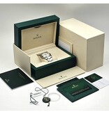 Rolex Datejust 41 steel white domed Oyster 2020 box + papers