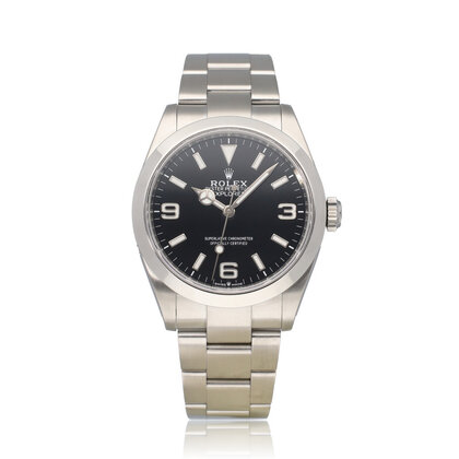 Explorer  40 - 2023 box + papers | steel black domed Oyster