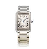 Cartier Tank Must XL - 2022 box + papers | steel silver XL | ref. 4324 |