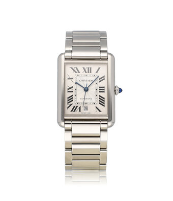 Cartier Tank Must XL - 2022 box + papers | steel silver XL | ref. 4324 |