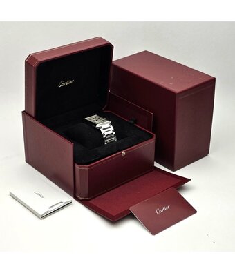 Cartier Tank Must XL - 2022 box + papers | steel silver XL | ref. 4324 |